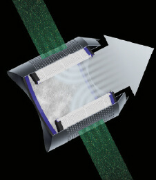 The Dyson Pure Hot + Cool™ fan heater. Removes 99.95% of particles as small as PM 0.1. 