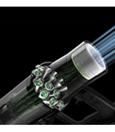 Powered by the Dyson digital motor V6
